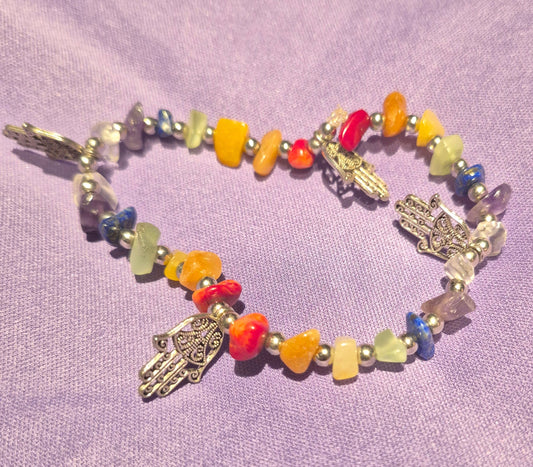 Chakra stone bracelet